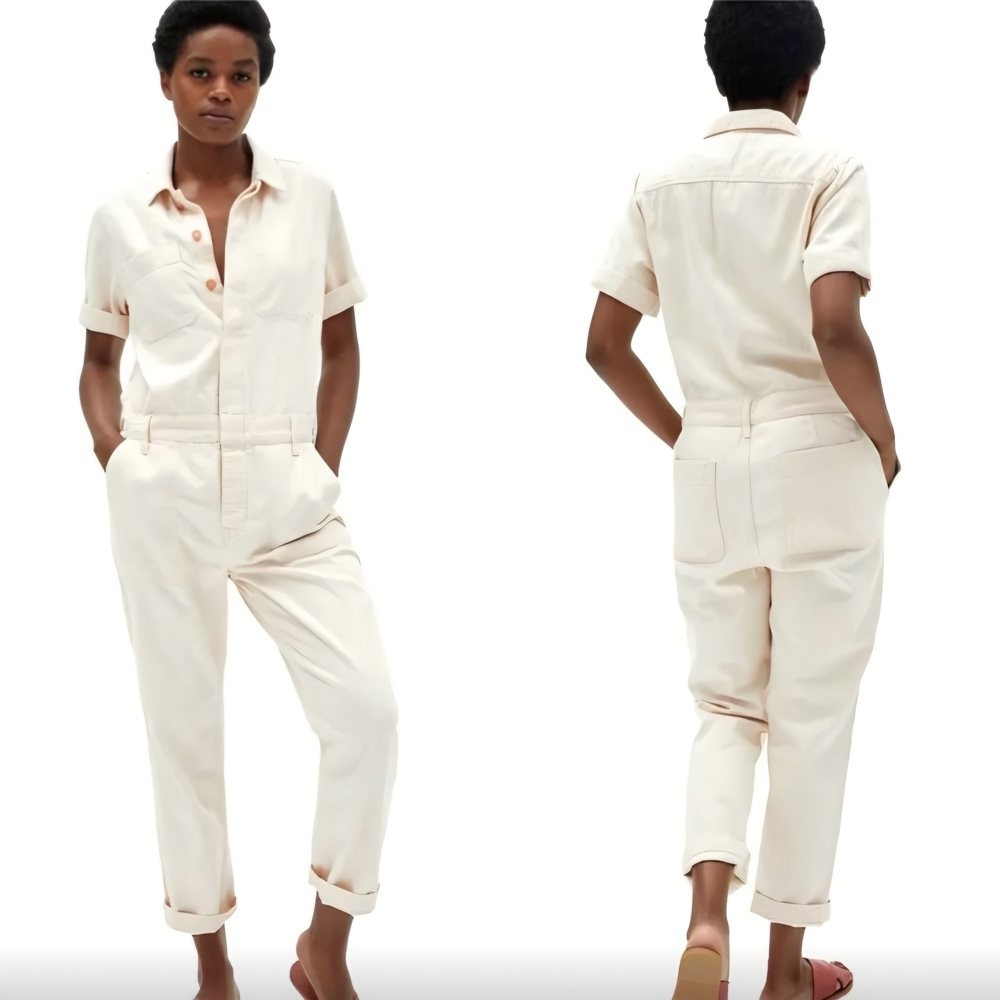 ☆Everlane Cream Jumpsuit☆